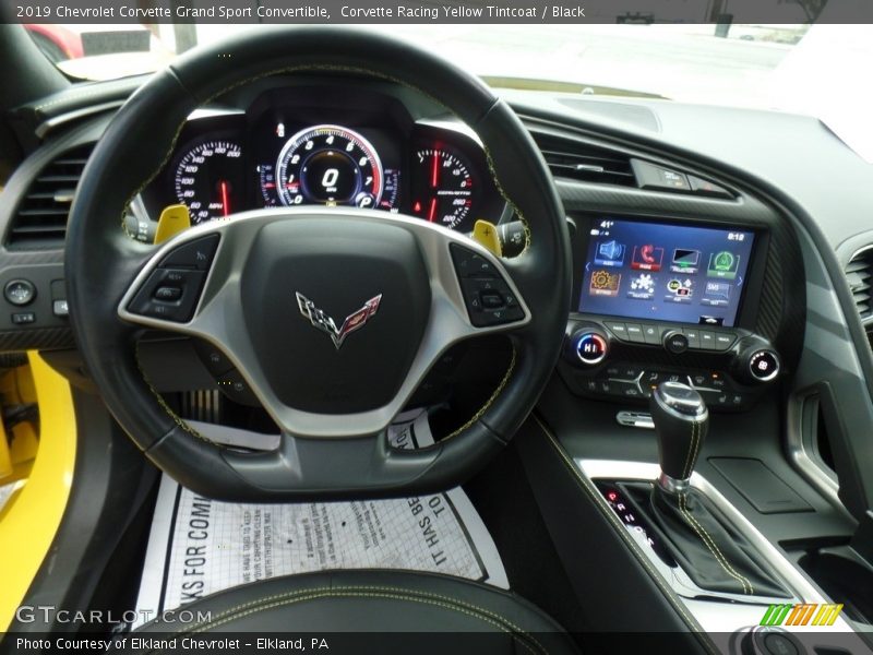  2019 Corvette Grand Sport Convertible Steering Wheel