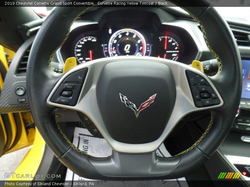  2019 Corvette Grand Sport Convertible Steering Wheel