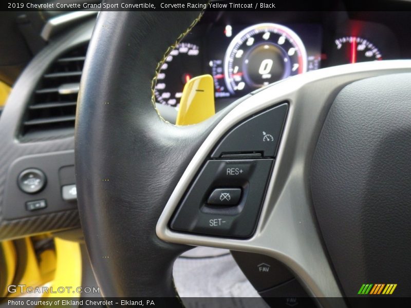  2019 Corvette Grand Sport Convertible Steering Wheel