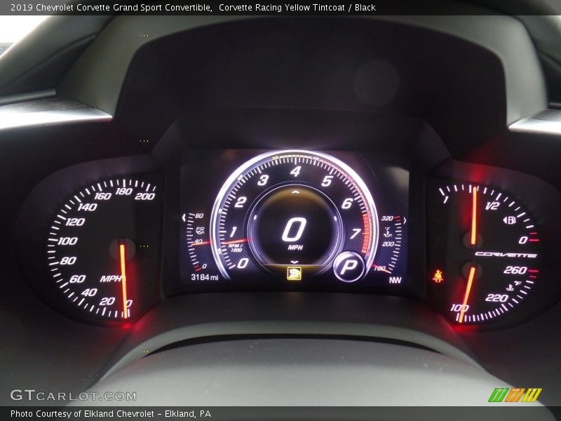  2019 Corvette Grand Sport Convertible Grand Sport Convertible Gauges