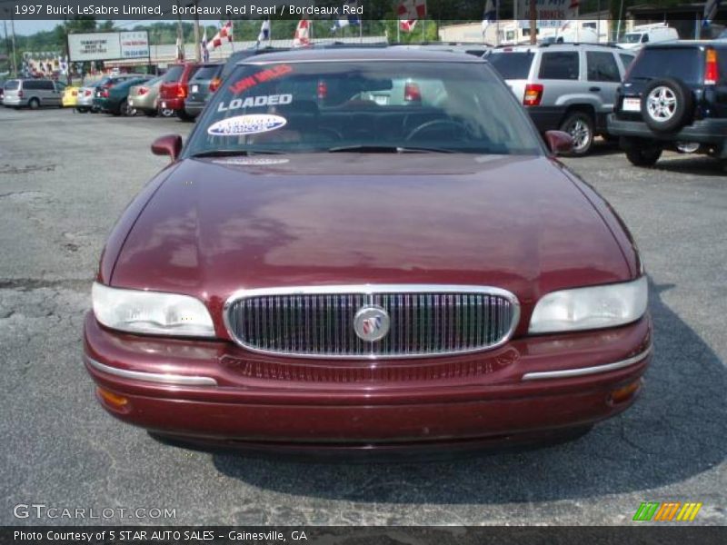 Bordeaux Red Pearl / Bordeaux Red 1997 Buick LeSabre Limited