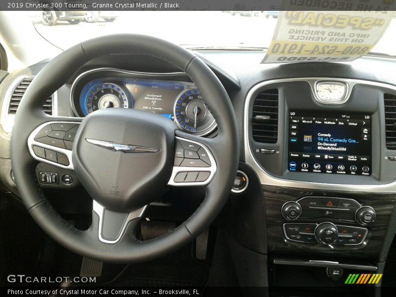 Granite Crystal Metallic / Black 2019 Chrysler 300 Touring