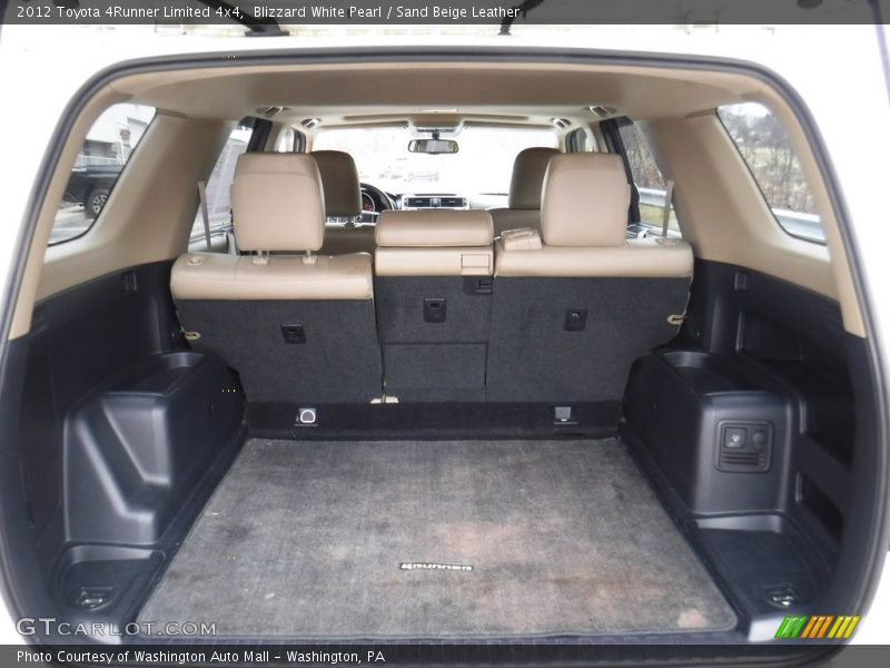 Blizzard White Pearl / Sand Beige Leather 2012 Toyota 4Runner Limited 4x4