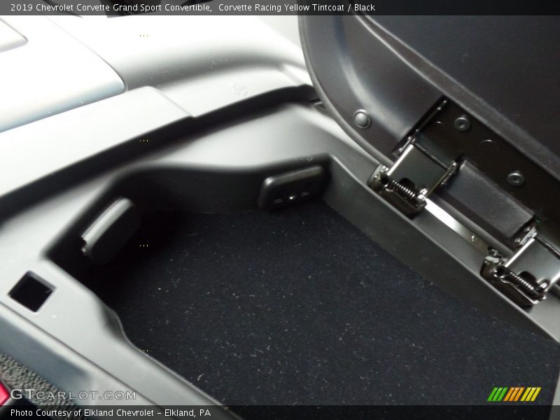Corvette Racing Yellow Tintcoat / Black 2019 Chevrolet Corvette Grand Sport Convertible