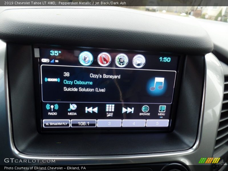 Pepperdust Metallic / Jet Black/Dark Ash 2019 Chevrolet Tahoe LT 4WD