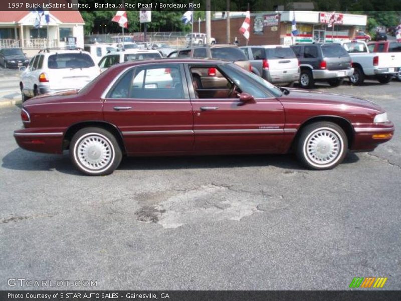 Bordeaux Red Pearl / Bordeaux Red 1997 Buick LeSabre Limited
