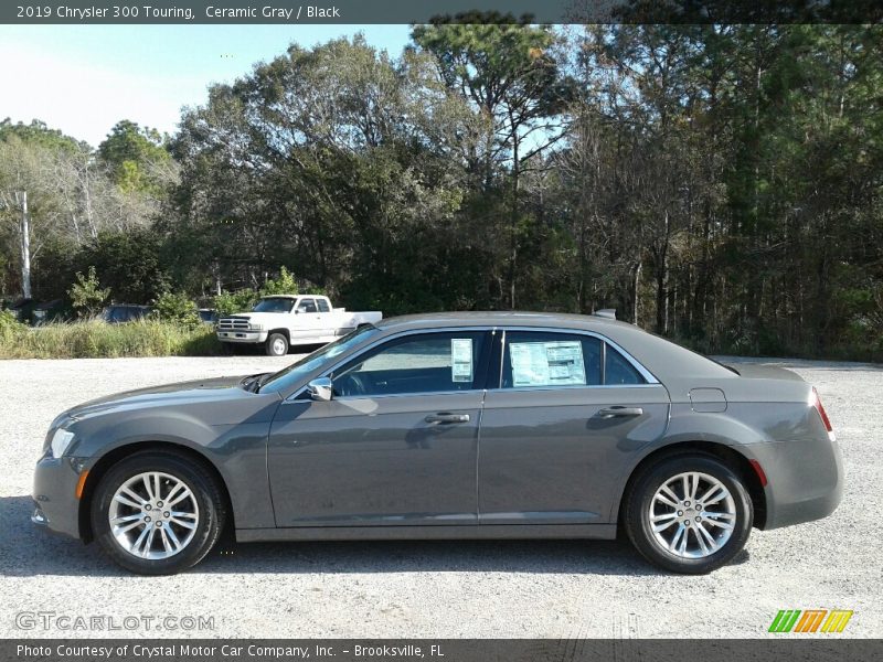 Ceramic Gray / Black 2019 Chrysler 300 Touring