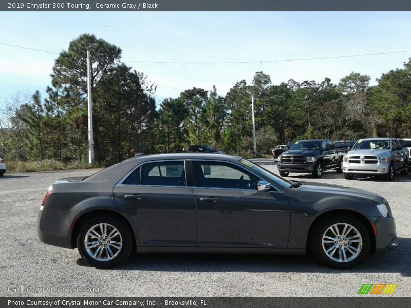 Ceramic Gray / Black 2019 Chrysler 300 Touring