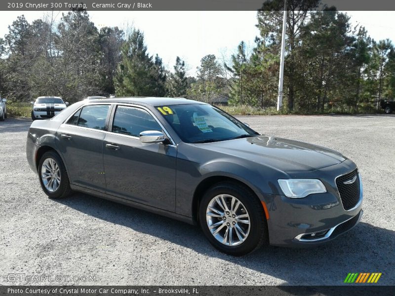 Ceramic Gray / Black 2019 Chrysler 300 Touring