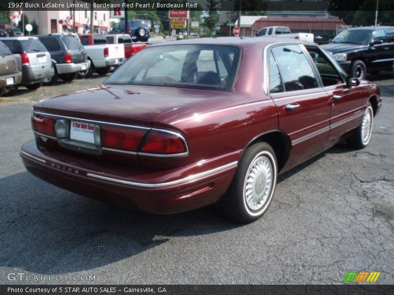 Bordeaux Red Pearl / Bordeaux Red 1997 Buick LeSabre Limited