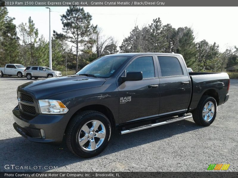Granite Crystal Metallic / Black/Diesel Gray 2019 Ram 1500 Classic Express Crew Cab 4x4