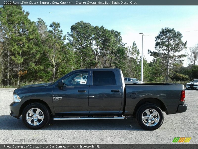 Granite Crystal Metallic / Black/Diesel Gray 2019 Ram 1500 Classic Express Crew Cab 4x4