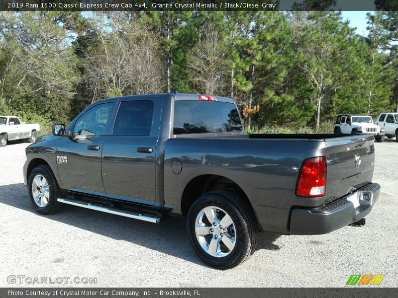 Granite Crystal Metallic / Black/Diesel Gray 2019 Ram 1500 Classic Express Crew Cab 4x4
