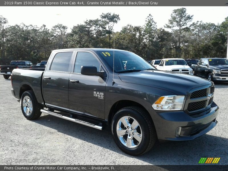 Granite Crystal Metallic / Black/Diesel Gray 2019 Ram 1500 Classic Express Crew Cab 4x4