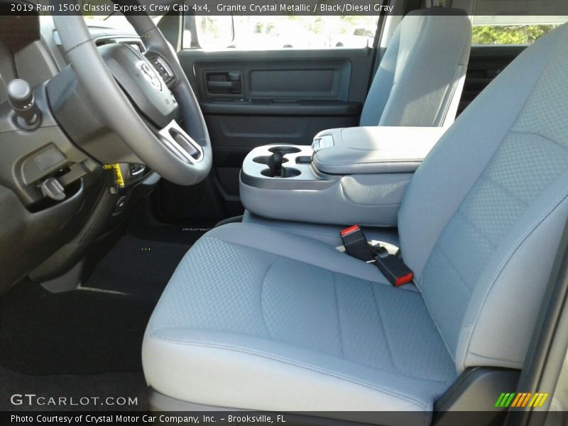 Granite Crystal Metallic / Black/Diesel Gray 2019 Ram 1500 Classic Express Crew Cab 4x4