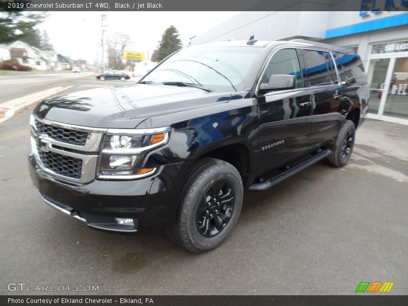 Black / Jet Black 2019 Chevrolet Suburban LT 4WD