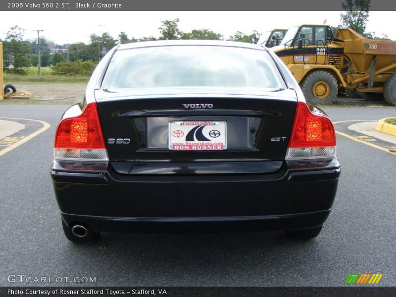 Black / Graphite 2006 Volvo S60 2.5T