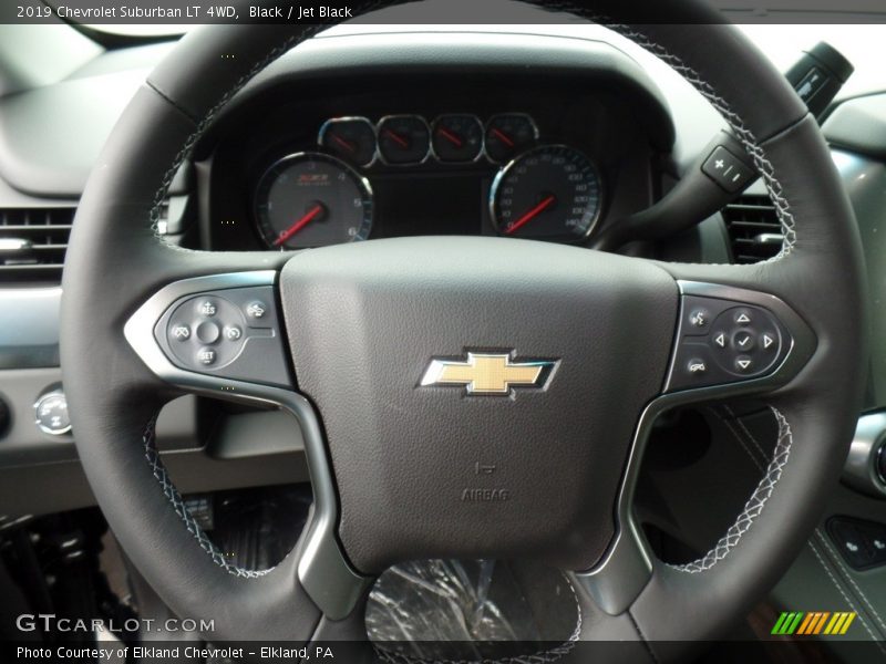 Black / Jet Black 2019 Chevrolet Suburban LT 4WD