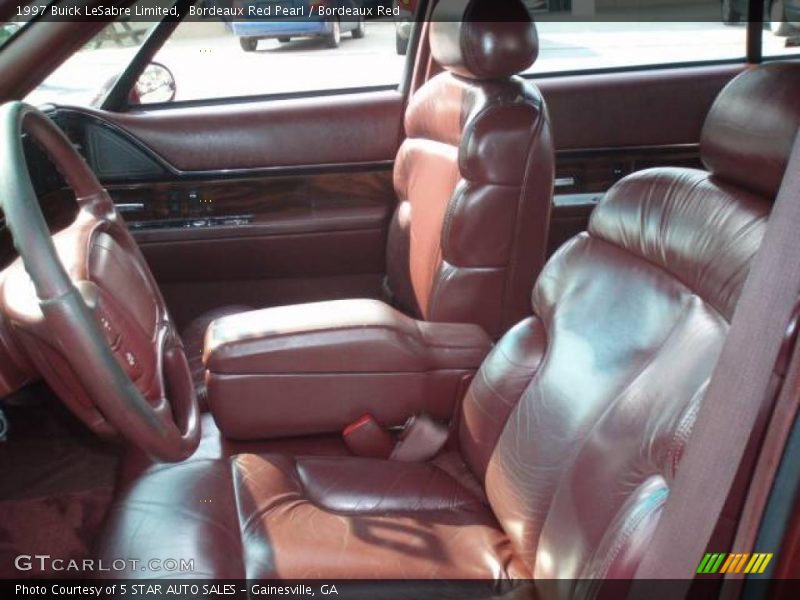 Bordeaux Red Pearl / Bordeaux Red 1997 Buick LeSabre Limited