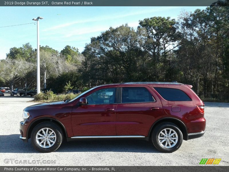 Octane Red Pearl / Black 2019 Dodge Durango SXT