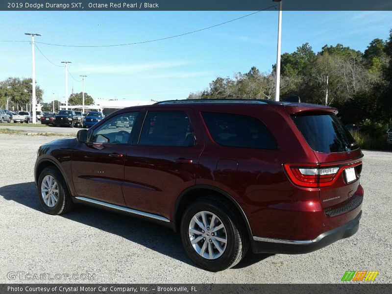 Octane Red Pearl / Black 2019 Dodge Durango SXT
