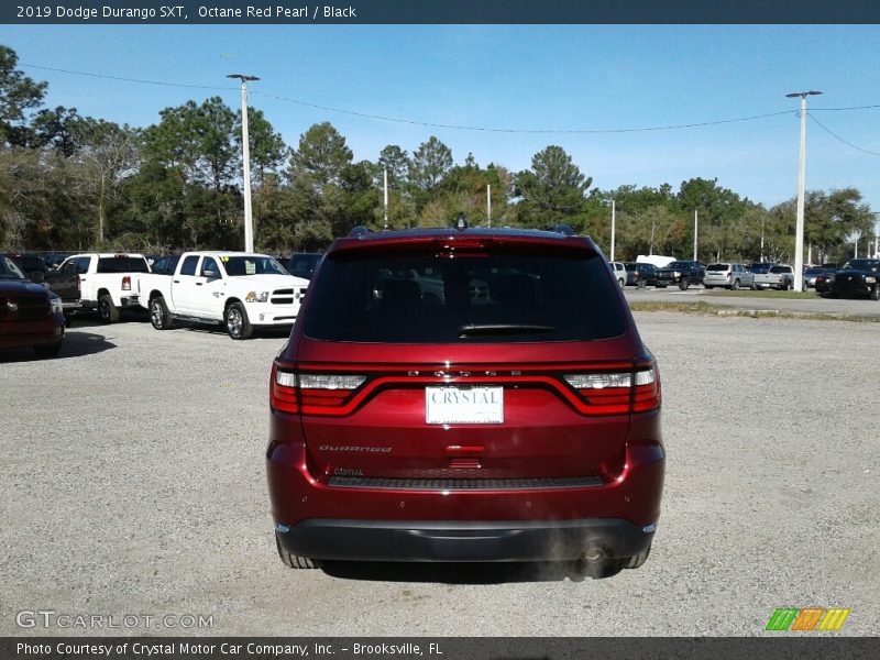Octane Red Pearl / Black 2019 Dodge Durango SXT