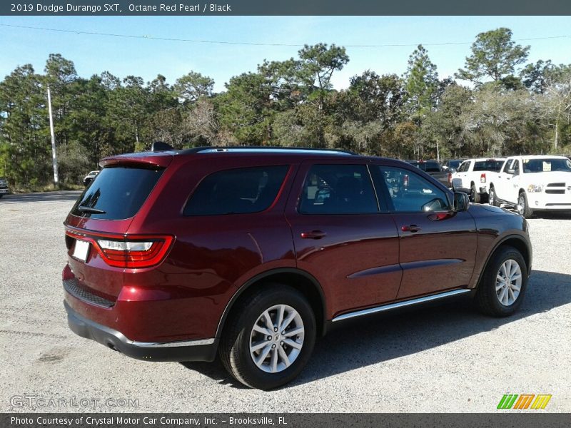 Octane Red Pearl / Black 2019 Dodge Durango SXT