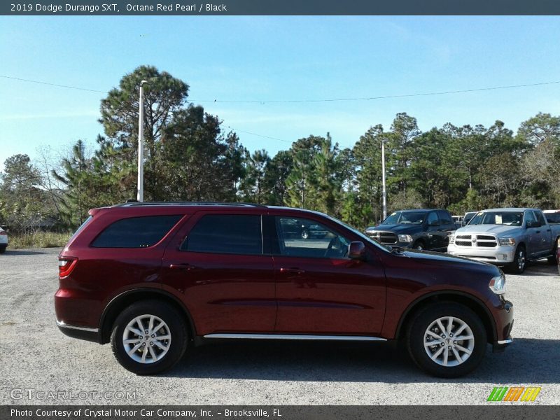 Octane Red Pearl / Black 2019 Dodge Durango SXT