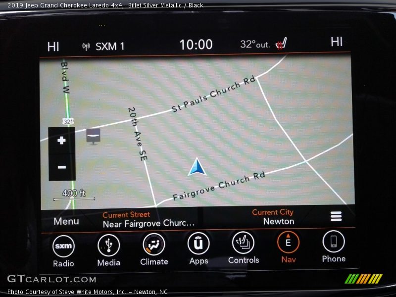 Billet Silver Metallic / Black 2019 Jeep Grand Cherokee Laredo 4x4