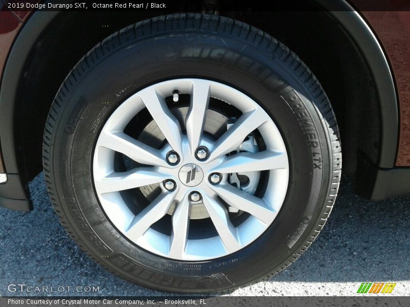 Octane Red Pearl / Black 2019 Dodge Durango SXT