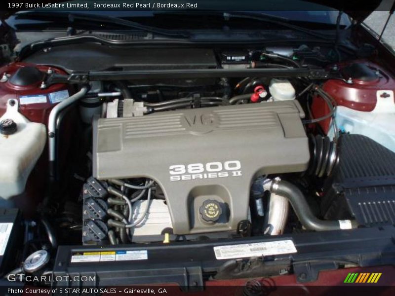 Bordeaux Red Pearl / Bordeaux Red 1997 Buick LeSabre Limited