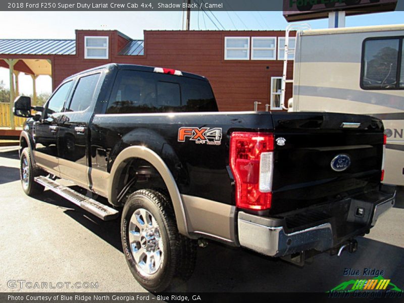 Shadow Black / Camel 2018 Ford F250 Super Duty Lariat Crew Cab 4x4