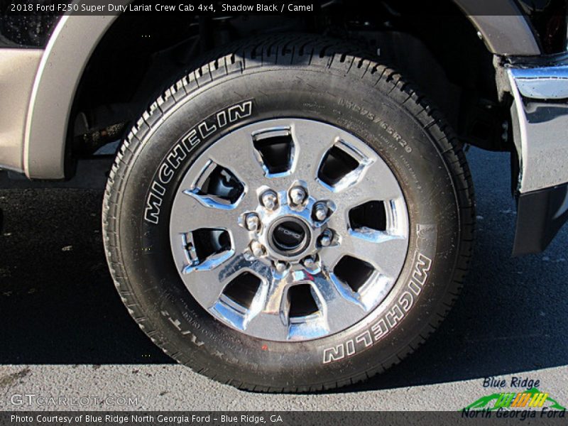 Shadow Black / Camel 2018 Ford F250 Super Duty Lariat Crew Cab 4x4