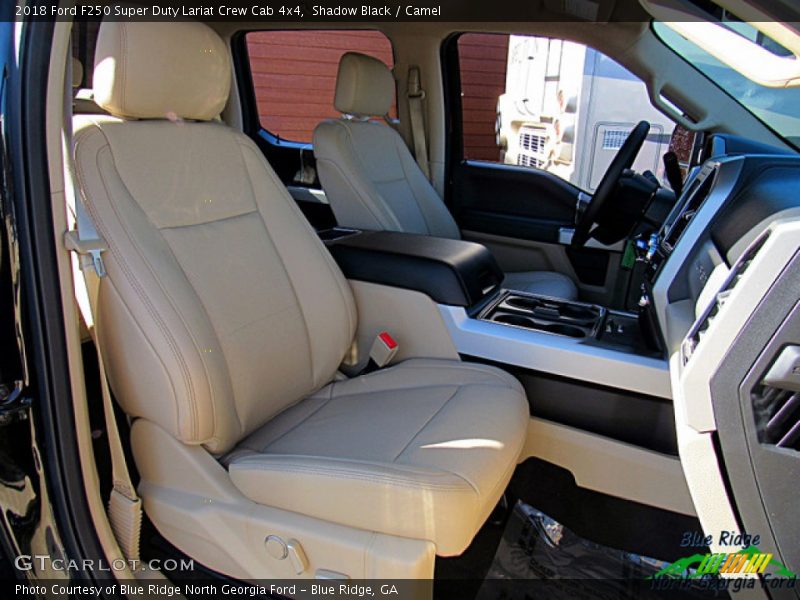 Shadow Black / Camel 2018 Ford F250 Super Duty Lariat Crew Cab 4x4