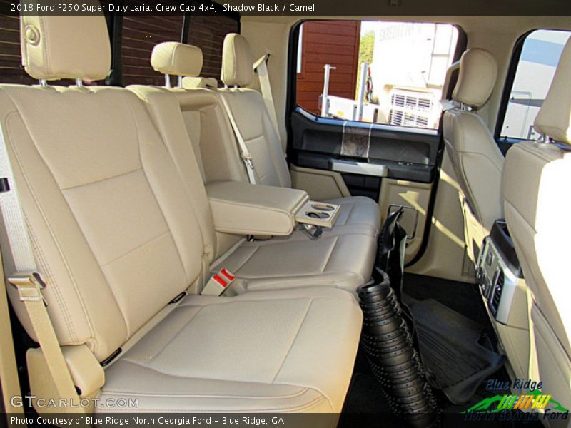 Shadow Black / Camel 2018 Ford F250 Super Duty Lariat Crew Cab 4x4