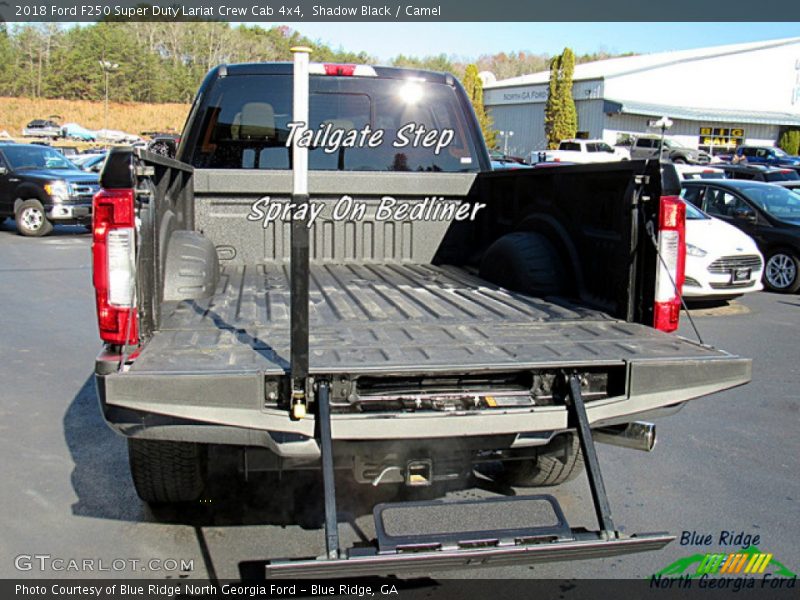 Shadow Black / Camel 2018 Ford F250 Super Duty Lariat Crew Cab 4x4