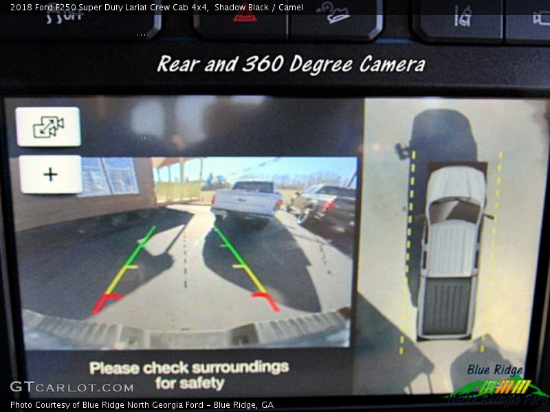 Shadow Black / Camel 2018 Ford F250 Super Duty Lariat Crew Cab 4x4