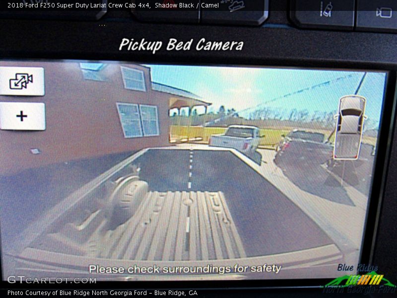 Shadow Black / Camel 2018 Ford F250 Super Duty Lariat Crew Cab 4x4