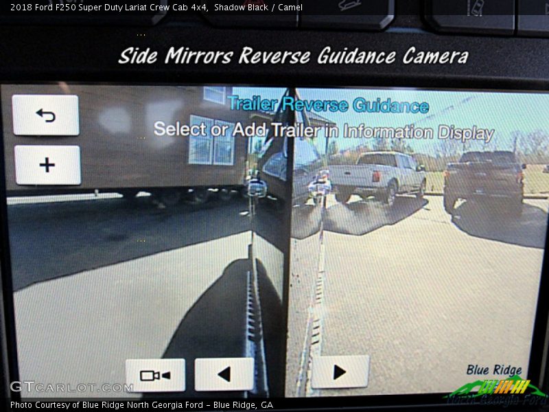 Shadow Black / Camel 2018 Ford F250 Super Duty Lariat Crew Cab 4x4