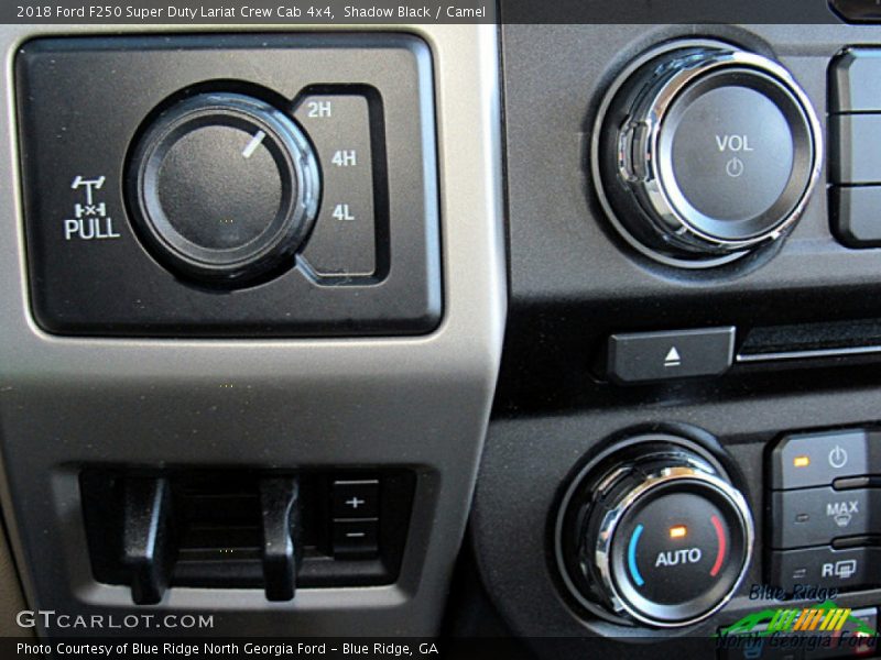 Shadow Black / Camel 2018 Ford F250 Super Duty Lariat Crew Cab 4x4