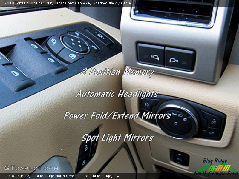Shadow Black / Camel 2018 Ford F250 Super Duty Lariat Crew Cab 4x4