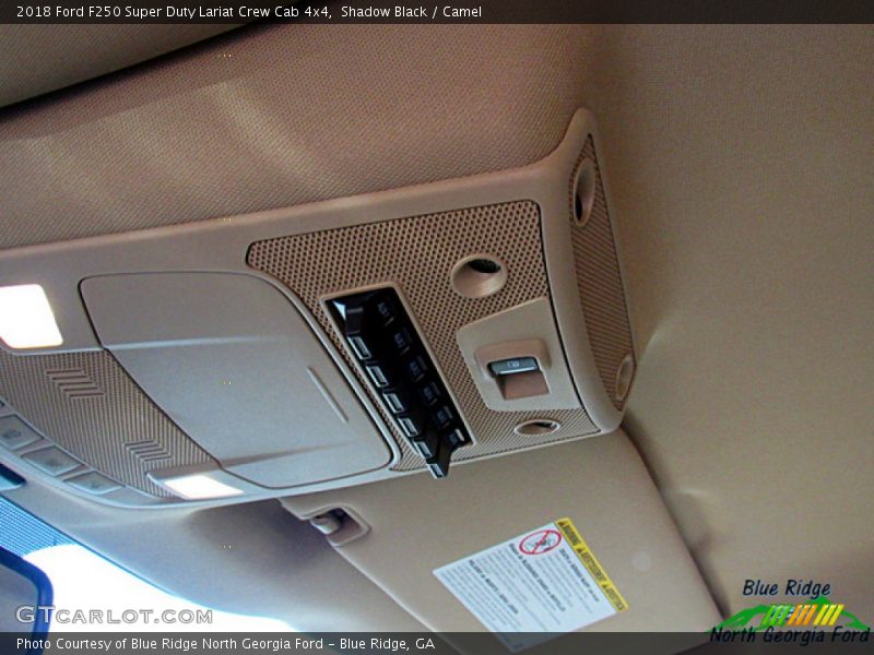 Shadow Black / Camel 2018 Ford F250 Super Duty Lariat Crew Cab 4x4