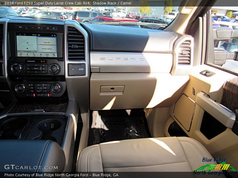 Shadow Black / Camel 2018 Ford F250 Super Duty Lariat Crew Cab 4x4