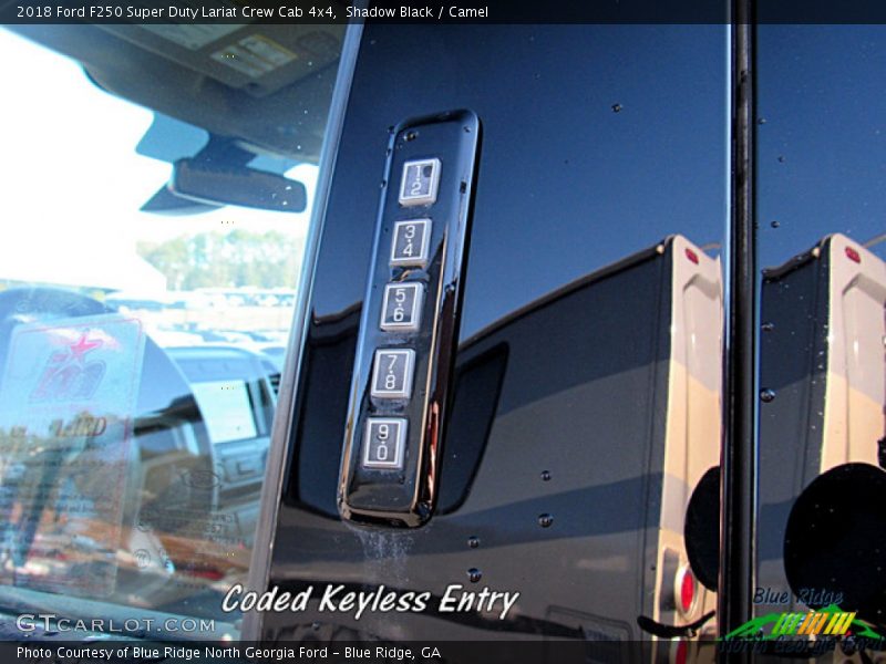 Shadow Black / Camel 2018 Ford F250 Super Duty Lariat Crew Cab 4x4