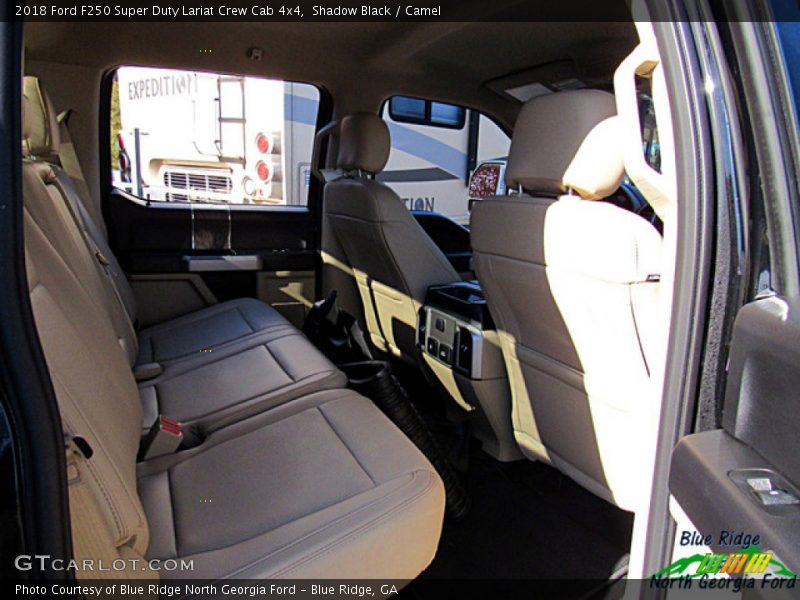 Shadow Black / Camel 2018 Ford F250 Super Duty Lariat Crew Cab 4x4