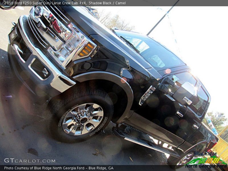 Shadow Black / Camel 2018 Ford F250 Super Duty Lariat Crew Cab 4x4