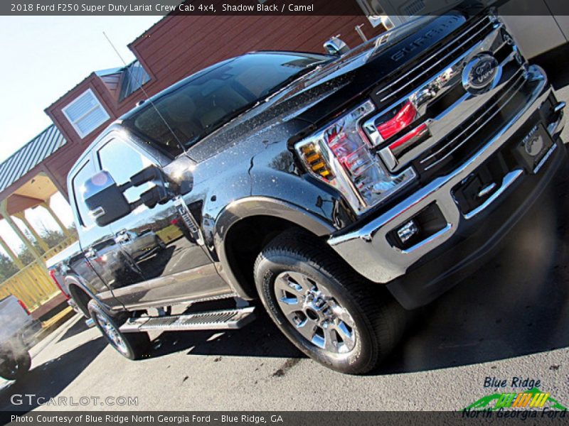 Shadow Black / Camel 2018 Ford F250 Super Duty Lariat Crew Cab 4x4