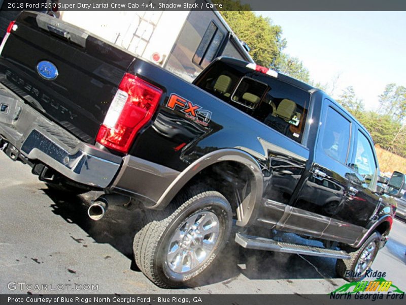 Shadow Black / Camel 2018 Ford F250 Super Duty Lariat Crew Cab 4x4
