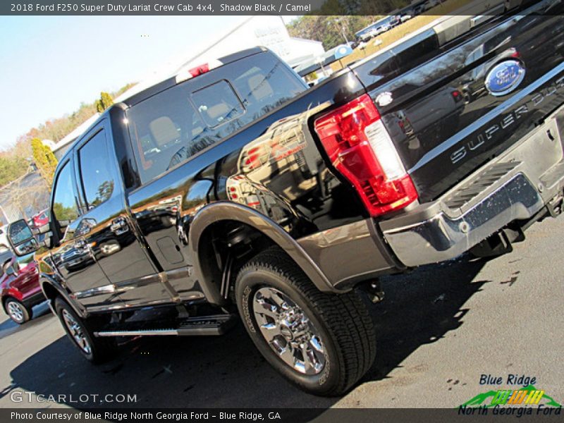 Shadow Black / Camel 2018 Ford F250 Super Duty Lariat Crew Cab 4x4