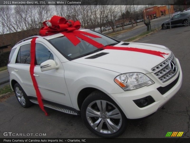 Arctic White / Cashmere 2011 Mercedes-Benz ML 350